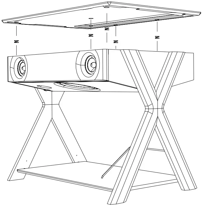 LA BOITE LX X Classique Loudspeaker and Turntable - AMPLIFIED TURNTABLE