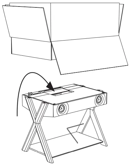 LA BOITE LX X Classique Loudspeaker and Turntable - ASSEMBLY 7