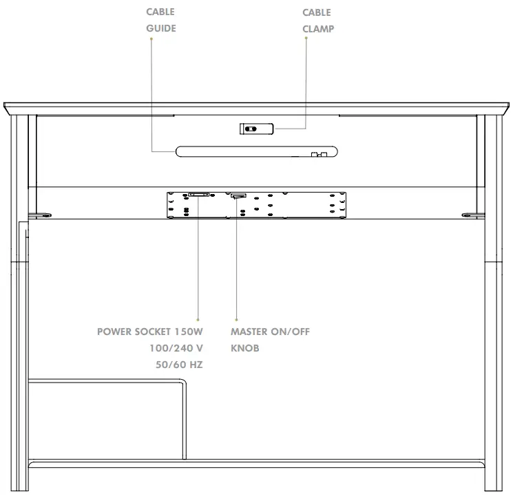 LA BOITE LX X Classique Loudspeaker and Turntable - BACK OF YOUR LX X