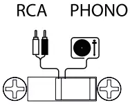 LA BOITE LX X Classique Loudspeaker and Turntable - Phono mode