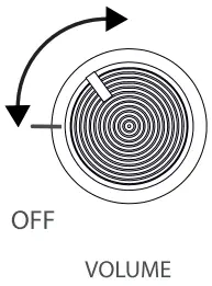 LA BOITE LX X Classique Loudspeaker and Turntable - VOLUME SETTINGS