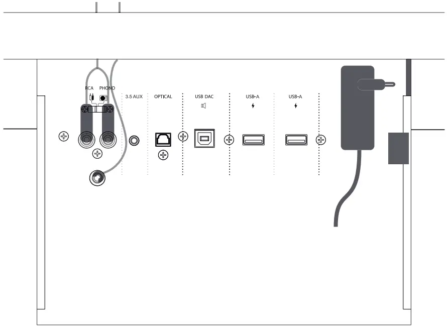 LA BOITE LX X Classique Loudspeaker and Turntable - pass cables 2