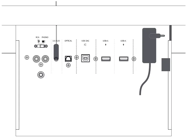 LA BOITE LX X Classique Loudspeaker and Turntable - pass cables