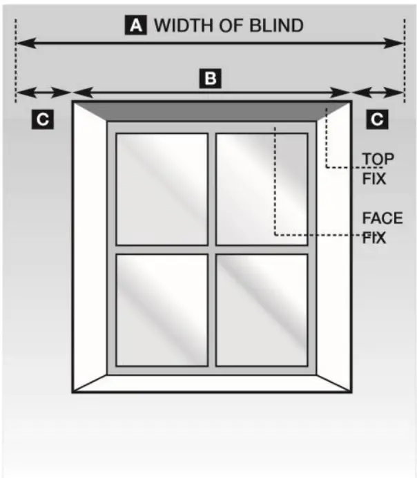 Fitting outside the recess