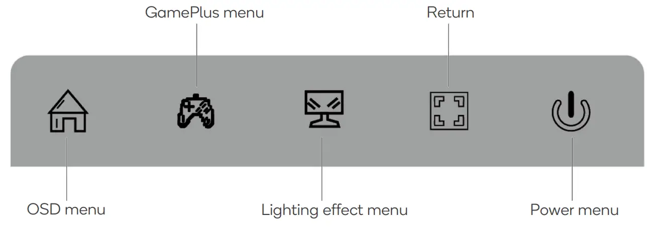 kogan KAMN32F16LC 32 Inch Curved Gaming Monitor - GamePlus menu