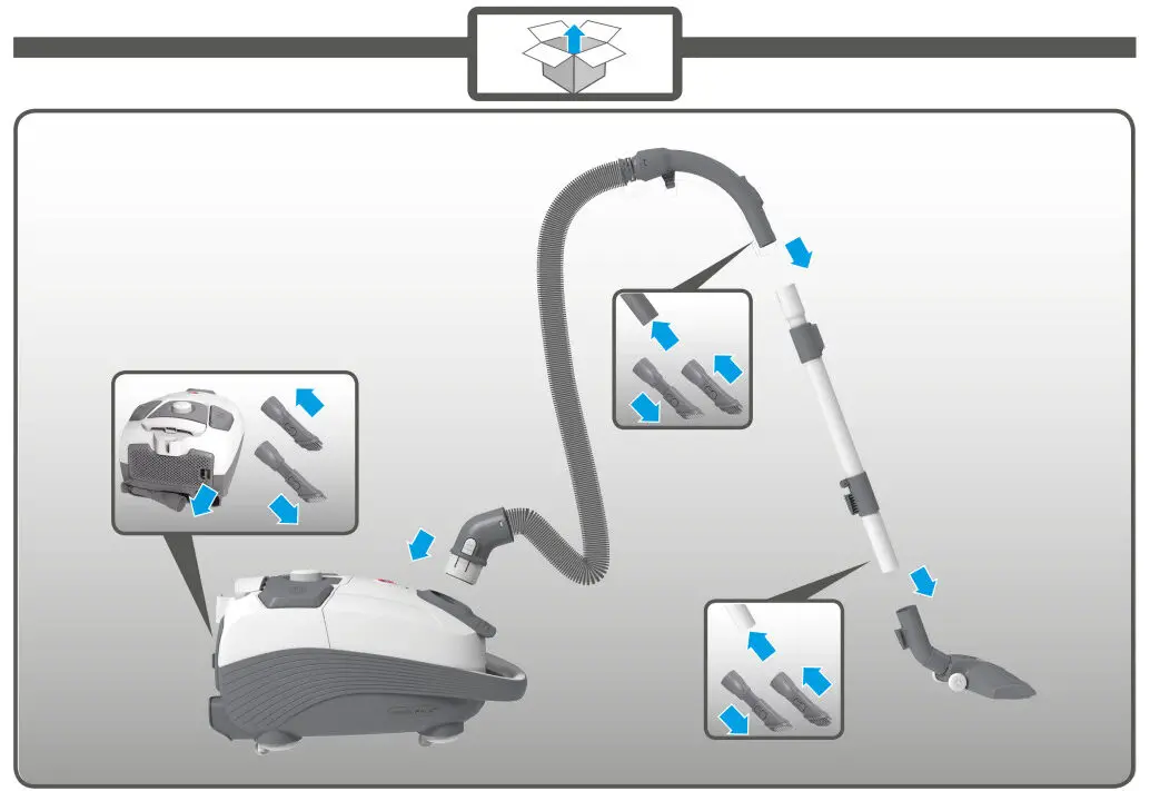 Hoover HE320 PET Vacuum Cleaner - Fig 2