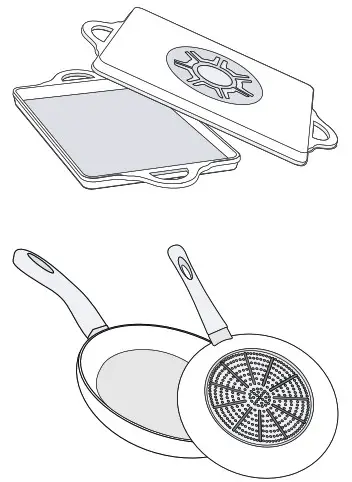 BOSCH PIE646T01E Induction Hob - Suitable cookware 2
