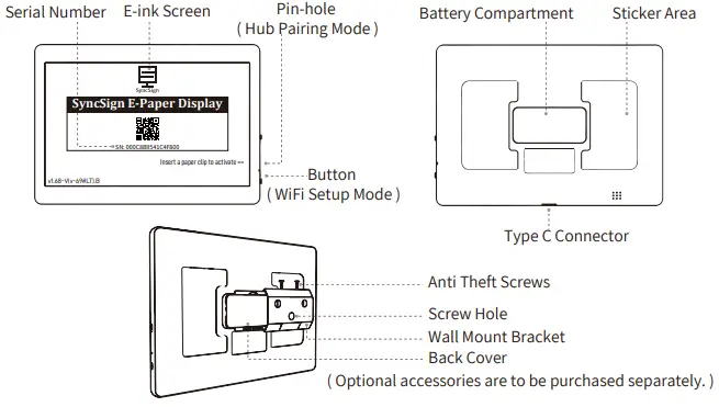 SyncSign-7-5-Inch-E-ink-Display-Digital-Signage-FIG-2