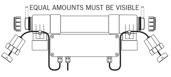Certikin UV Lamp Systems for Domestic Swimming Pools - QUARTZ SLEEVE 1