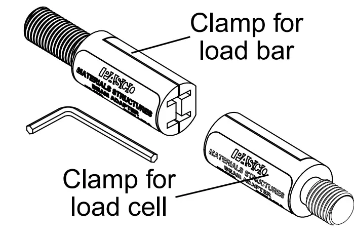 PASCO ME 8236 Materials Testing Machine - Clamp for