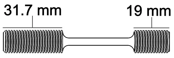 PASCO ME 8236 Materials Testing Machine - Diamiter