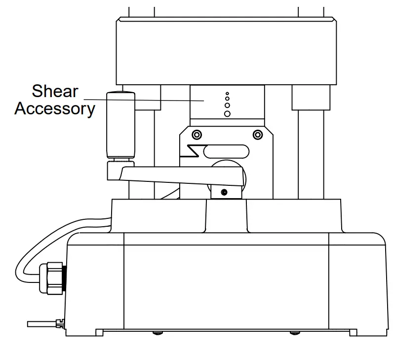 PASCO ME 8236 Materials Testing Machine - Front piece 1