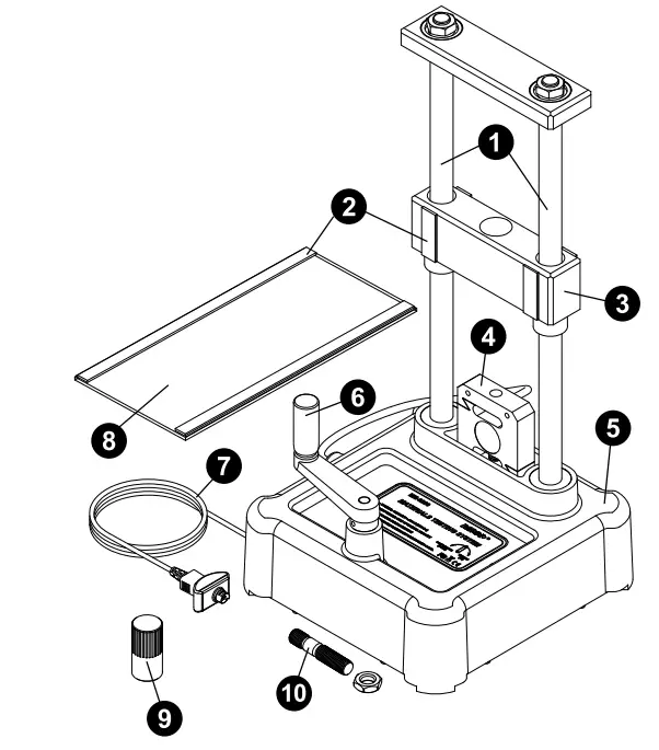 PASCO ME 8236 Materials Testing Machine
