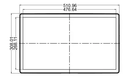 MicroTouch IC-215P-AA2 Touch Computer - Front view