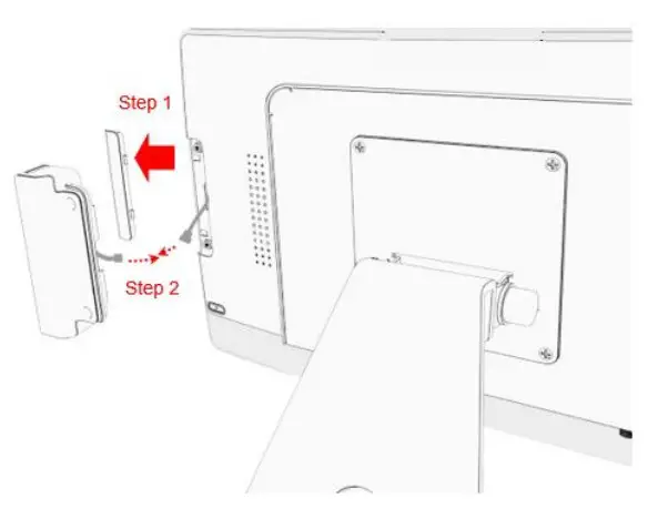 MicroTouch IC-215P-AA2 Touch Computer -Installing the MSR