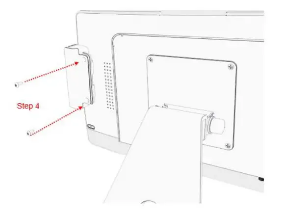 MicroTouch IC-215P-AA2 Touch Computer - secure the MSR