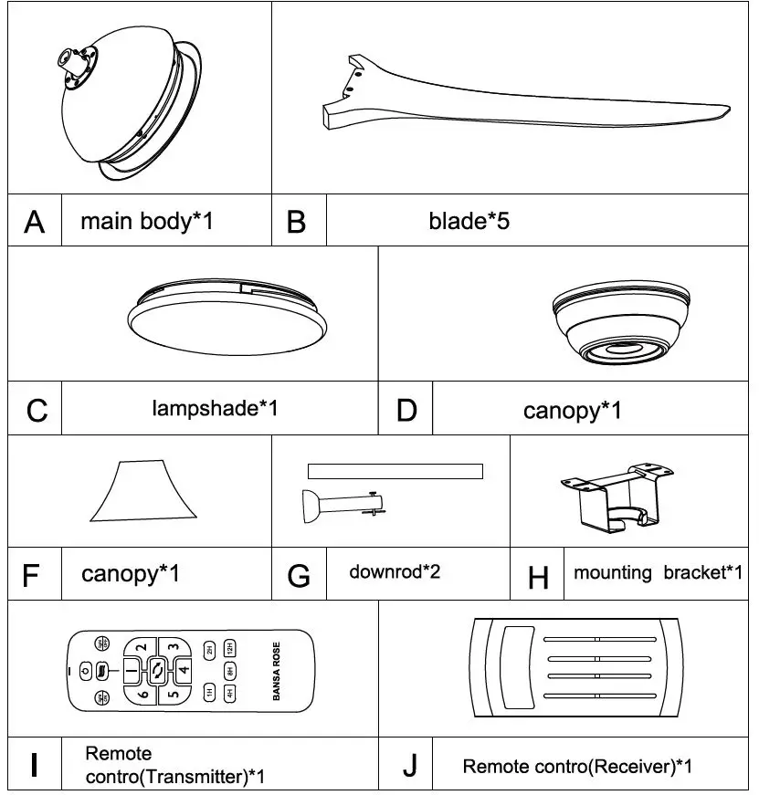 BANSA-ROSE-XY-A4801DC-Indoor-Outdoor-Ceiling-Fan-FIG-3