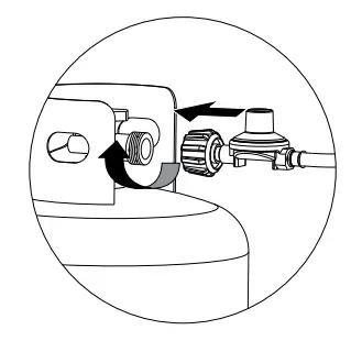 Installing LP Gas Tank
