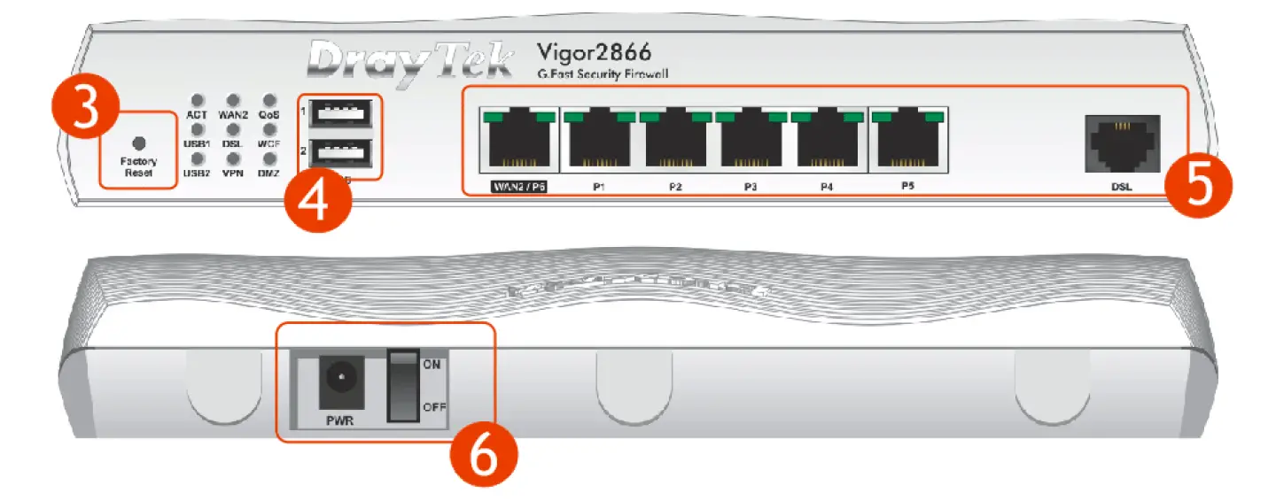 DrayTek V1.1 Vigor2866 Wired-fig-9