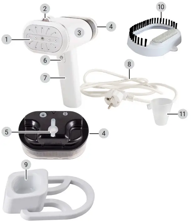 HOFFEN GS-2097 Garment Steamer - fig 1