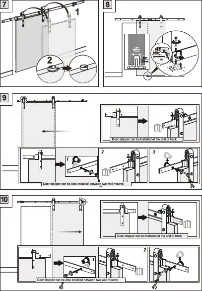 sliding door assembly