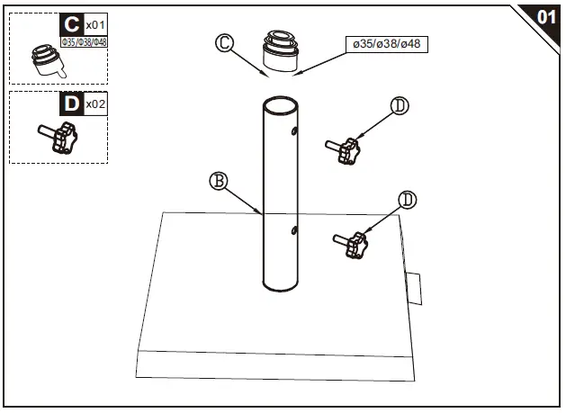 Outsunny-840-117-Marble-Umbrella-Base-4