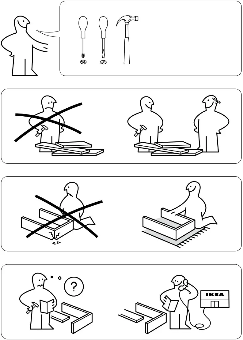 IKEA 302 691 72 BRIMNES Headboard with Storage Compartment - Figure 1