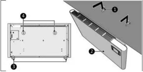 EUROM Alutherm Wifi 1000 Smooth Convector A12