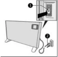 EUROM Alutherm Wifi 1000 Smooth Convector A15