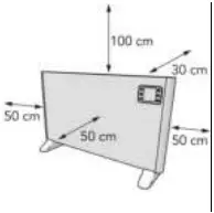 EUROM Alutherm Wifi 1000 Smooth Convector A8