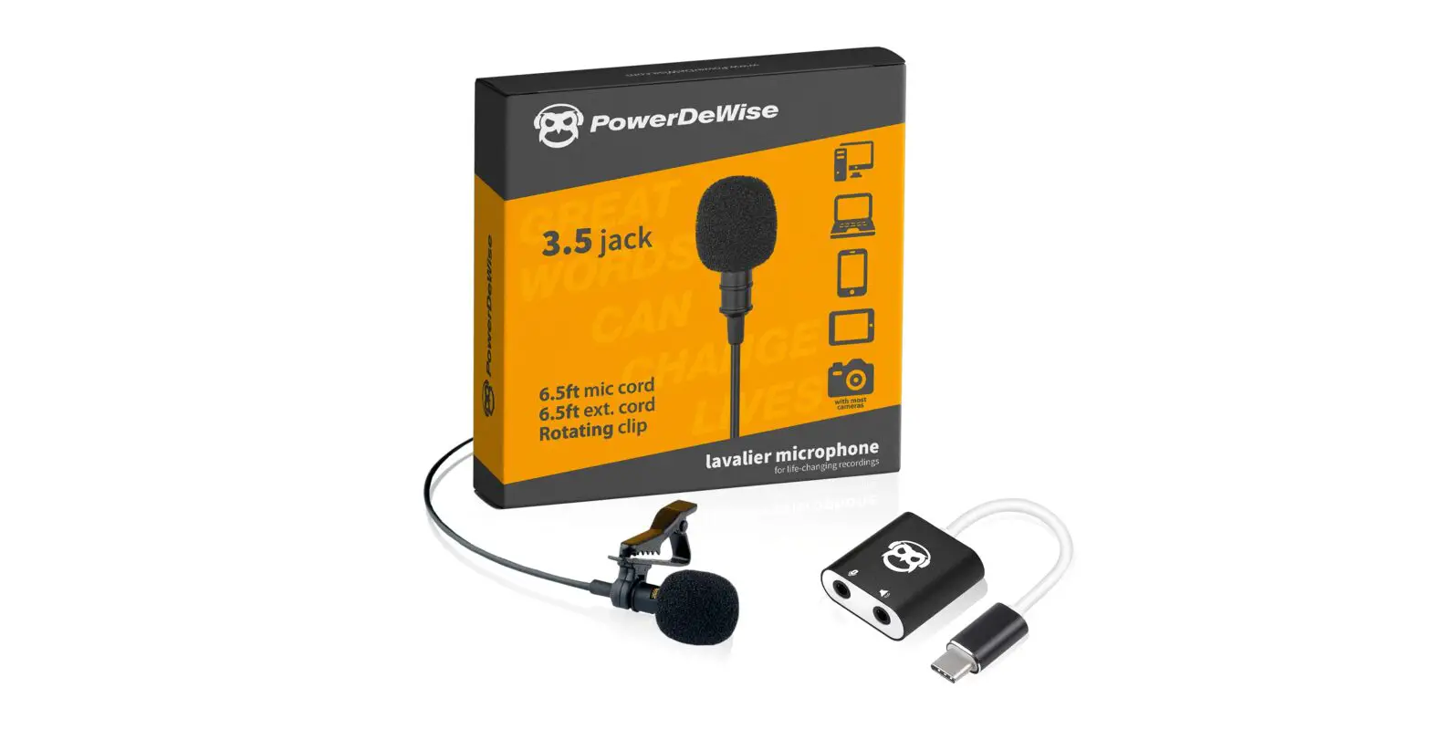 Powerdewise B089gnn2c5 Lavalier Microphone User Guide Powerdewise B089gnn2c5 Lavalier Microphone User Guide