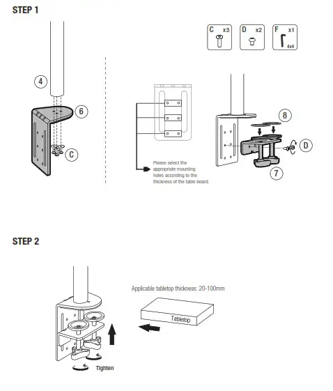DESIGNlab AR1337 Electric Lift Gaming Desk - fig 11