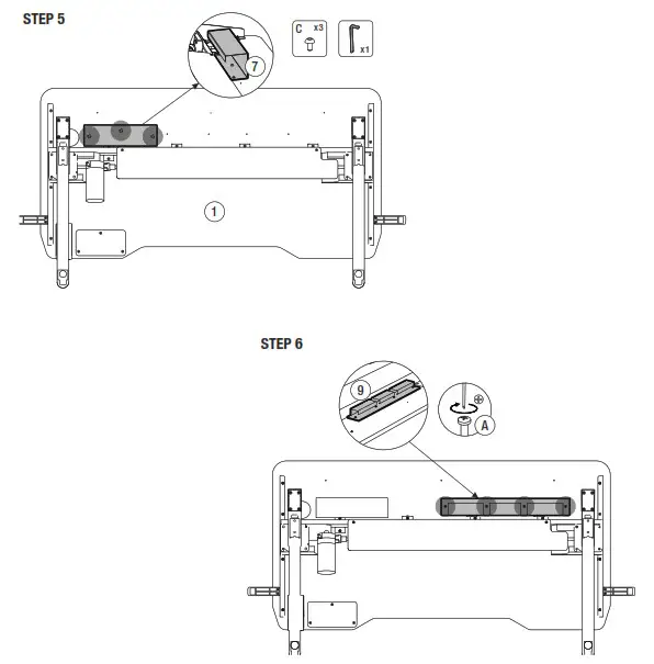 DESIGNlab AR1337 Electric Lift Gaming Desk - fig 3
