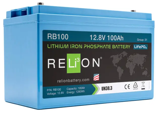 RELi3ON LiFePO4 Lithium Iron Phosphate Batteries