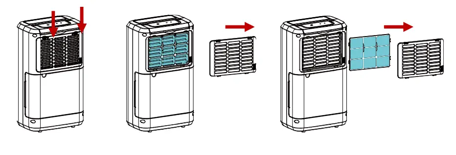 JOCEL JDE001290 Dehumidifier - Air Filter