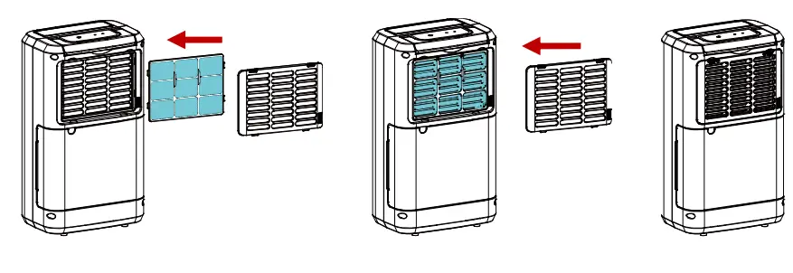 JOCEL JDE001290 Dehumidifier - Air Filter3