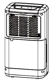 JOCEL JDE001290 Dehumidifier - Air Filter4