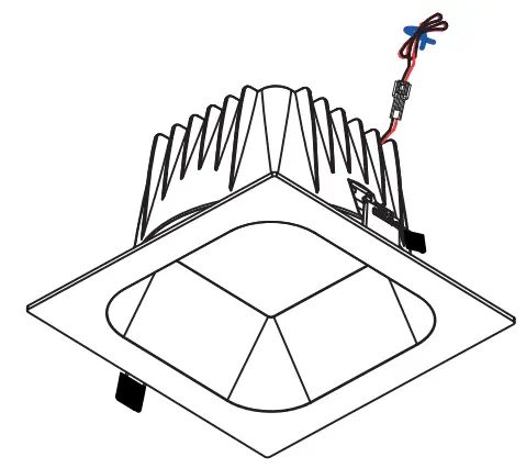 HALCYON R743 Square Low Glare Commercial XL -