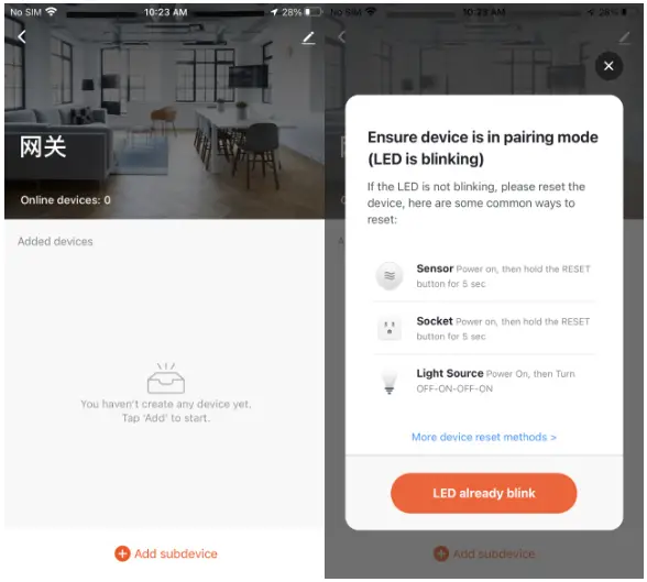 MOES GU10 ZigBee3 0 Smart Light Bulb - subdevice