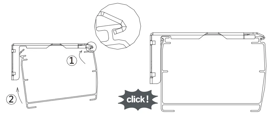 Norman DMCS1-B Smart Motorization Dual Motor - hooked