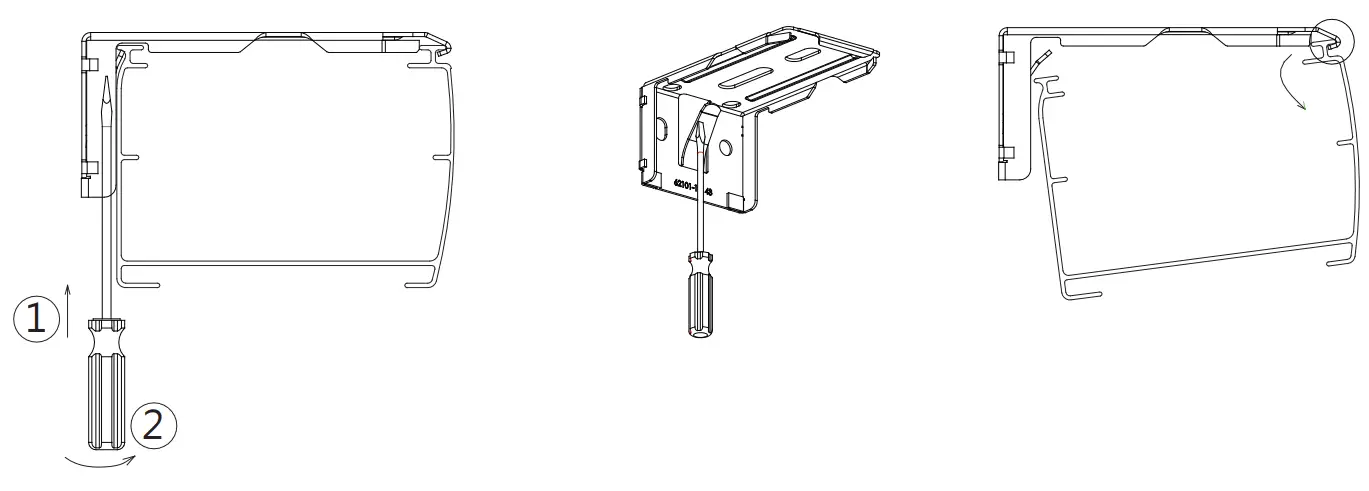 Norman DMCS1-B Smart Motorization Dual Motor - secure each bracket 1