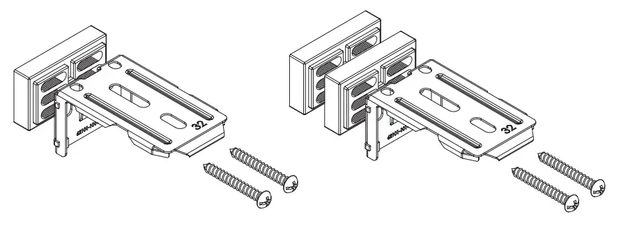 Norman DMCS1-B Smart Motorization Dual Motor - spacer block