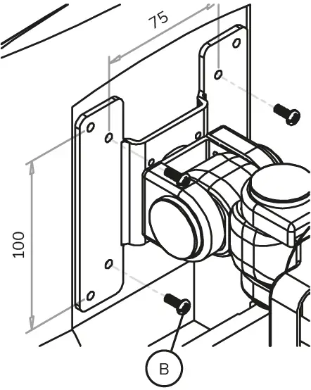 Neomounts-FPMA-WP200-TV-Pole-Mount-fig-5