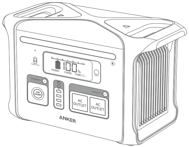 ANKER A1770 Portable Power Station PowerHouse 1229Wh - cover