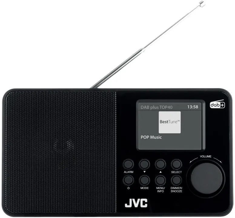 JVC RA E611B DAB DAB FM Digital Radio