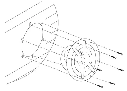 JBL Club 6.5 Inch Marine Speaker - FOAM SEAL1