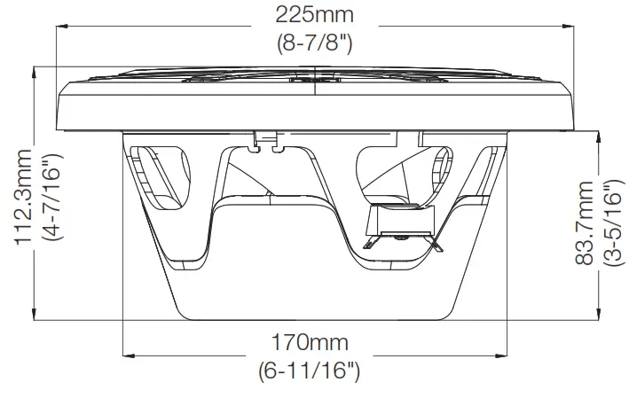 JBL Club 6.5 Inch Marine Speaker - speaker