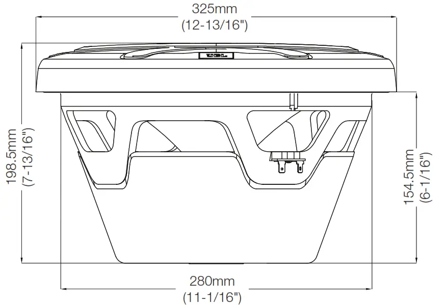 JBL Club 6.5 Inch Marine Speaker - speaker2