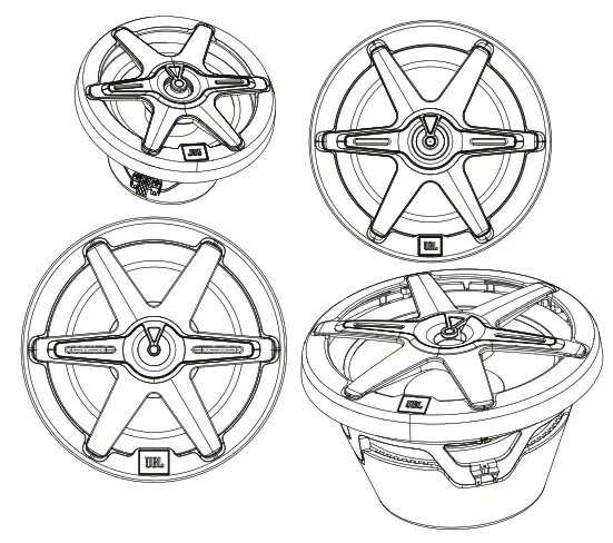 JBL Club 6.5 Inch Marine Speaker