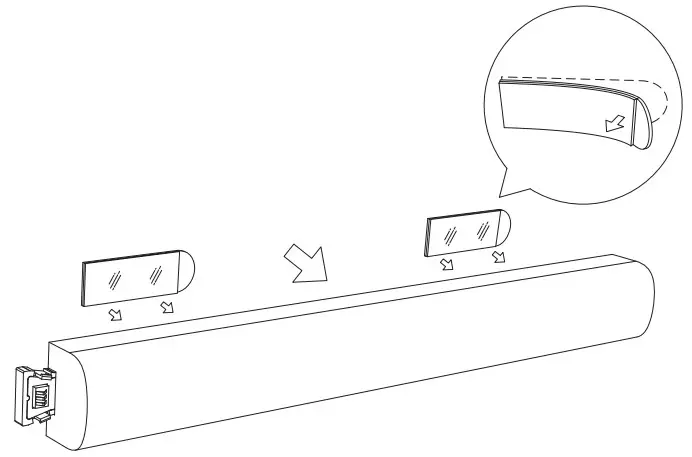 Govee B6062A01 Glide Wi-Fi LED RGBIC Wall Light - Fig 8